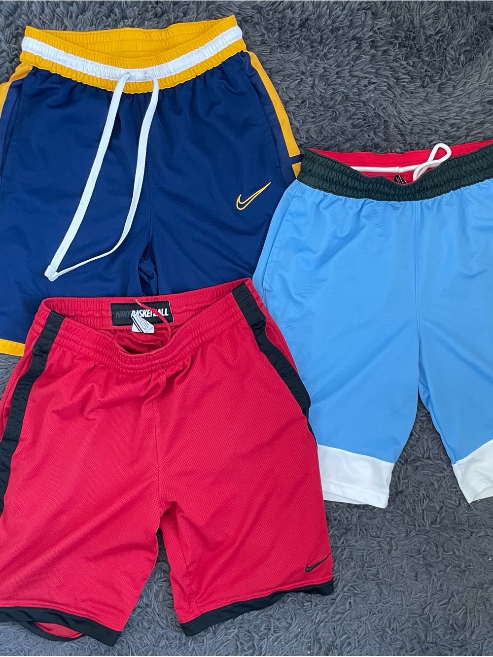 Men Size Small Nike Dri-Fit & Standard Basketball Shorts Bundle Lot of 3